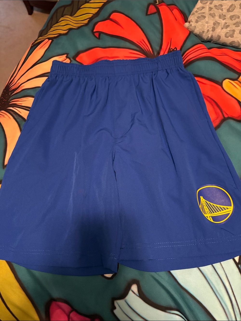 Boys Golden State Warrior Athletic Shorts